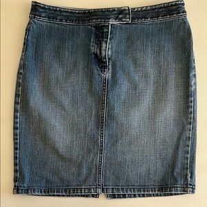 LOFT Denim Pencil Skirt
